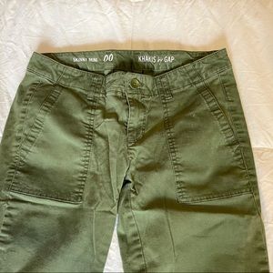 Khaki by Gap skinny mini 00